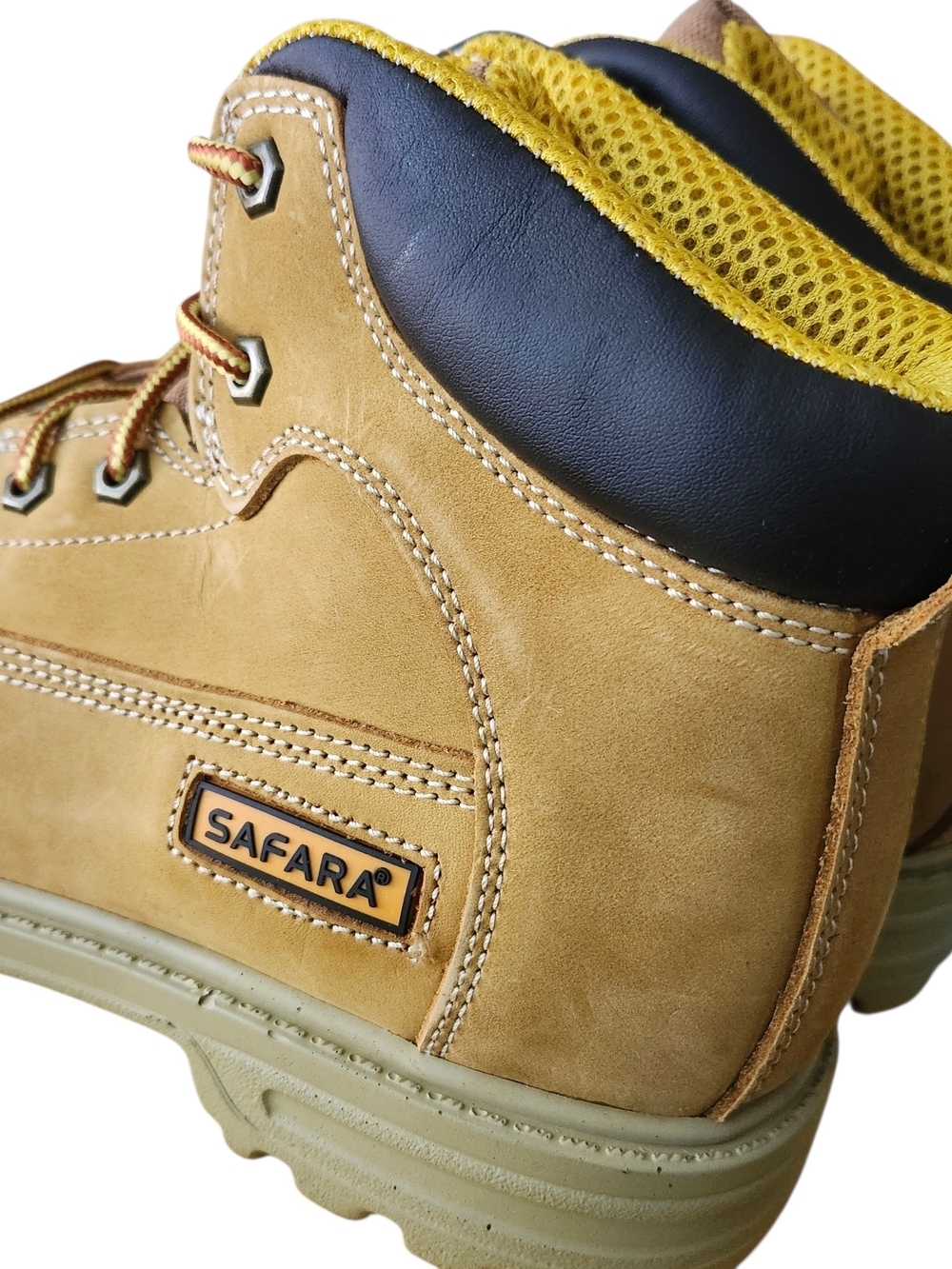 Men's Safara Tan Work Boots - Picture 6 of 13